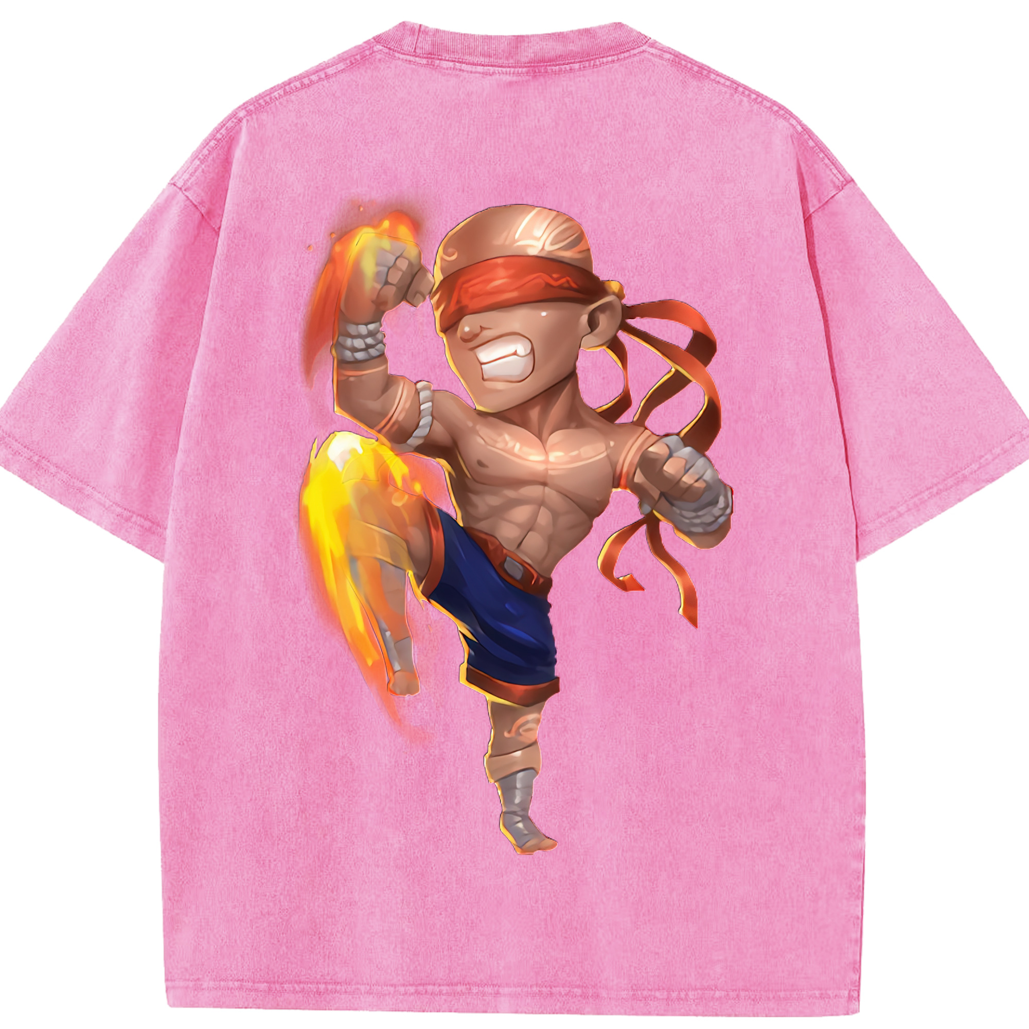 リーグ・オブ・レジェンド League of Legends LOL 綿100% ヴィンテージ風 半袖Tシャツ（背面プリント）